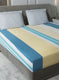 200TC Pure Cotton King Bedsheet with 2 Pillow Covers
