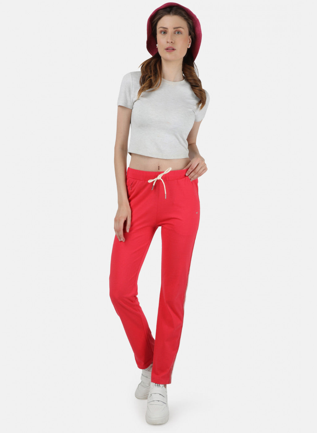 Womens Pink Regular Lower