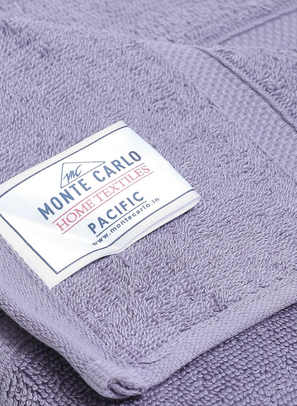 Purple Cotton 525 GSM Bath Towel