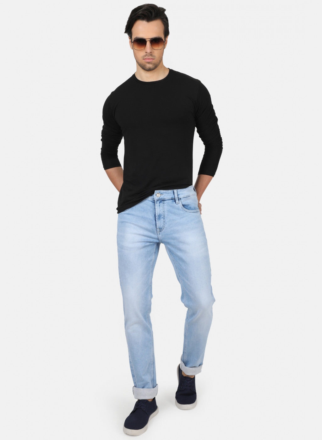 Men Blue Skinny Denims