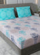 144TC Pure Cotton King Bedsheet with 2 Pillow Covers