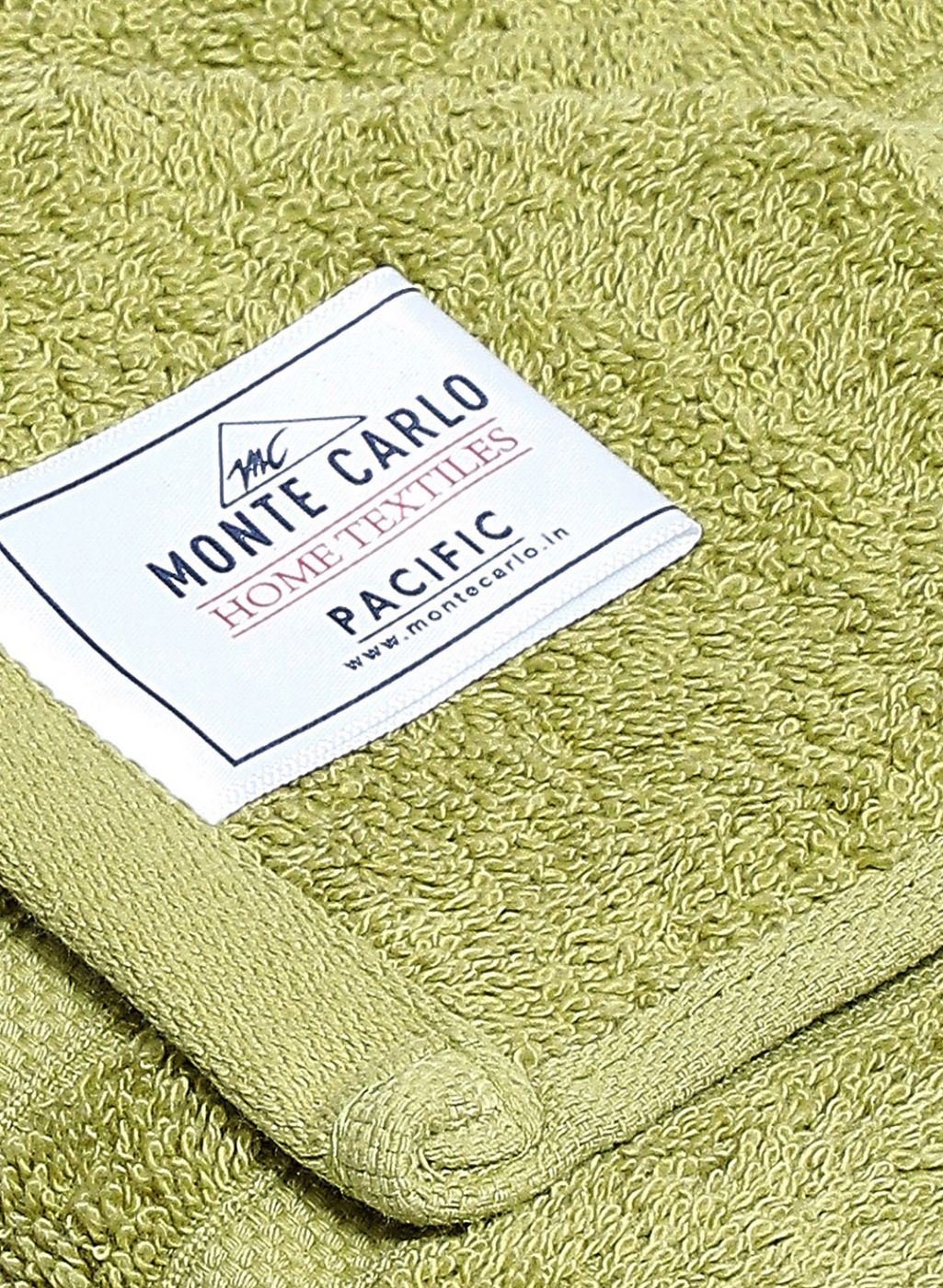 Green Cotton 525 GSM Bath Towel