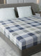 200TC Pure Cotton King Bedsheet with 2 Pillow Covers
