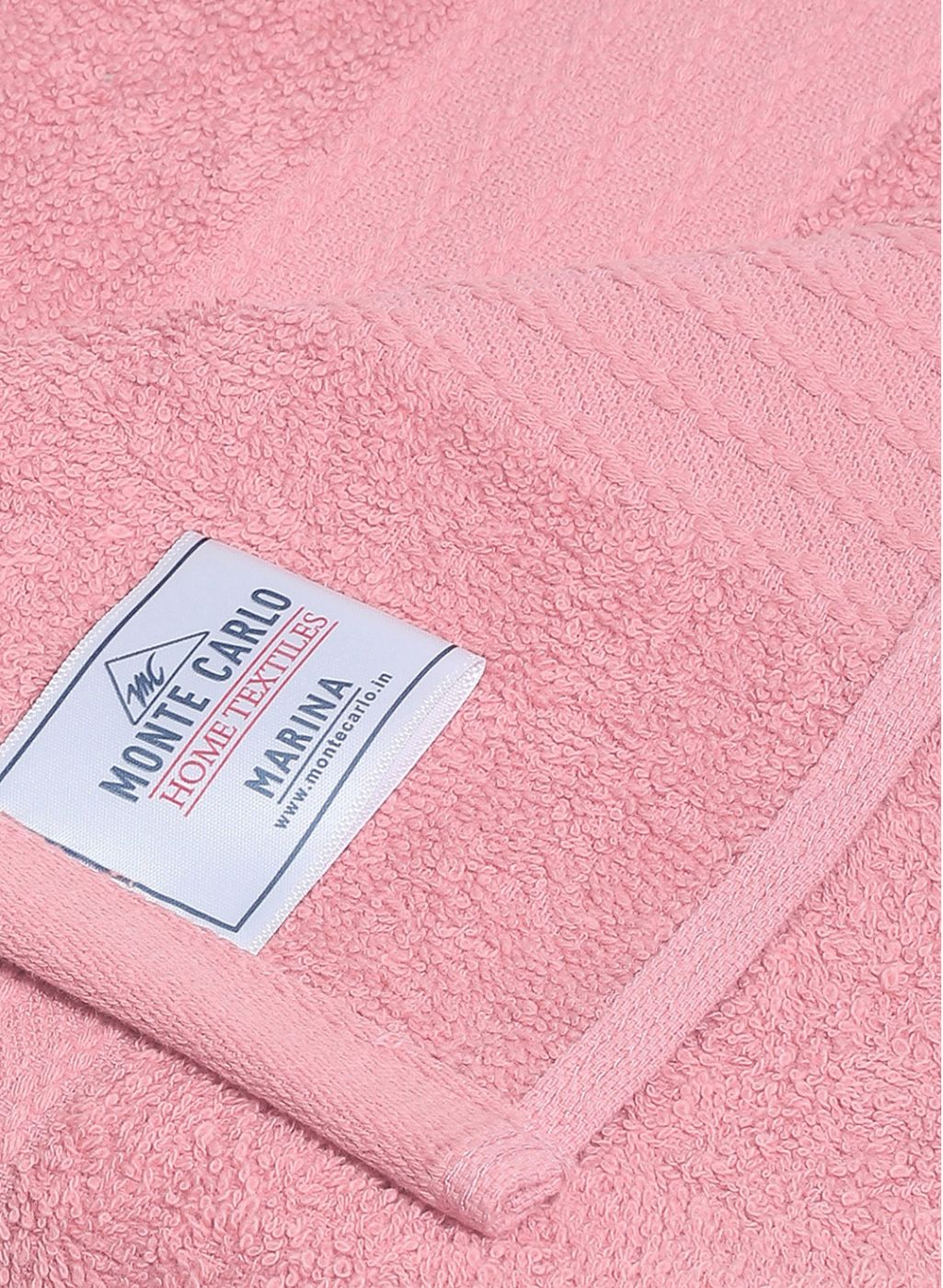 Pink Cotton 400 GSM Bath Towel