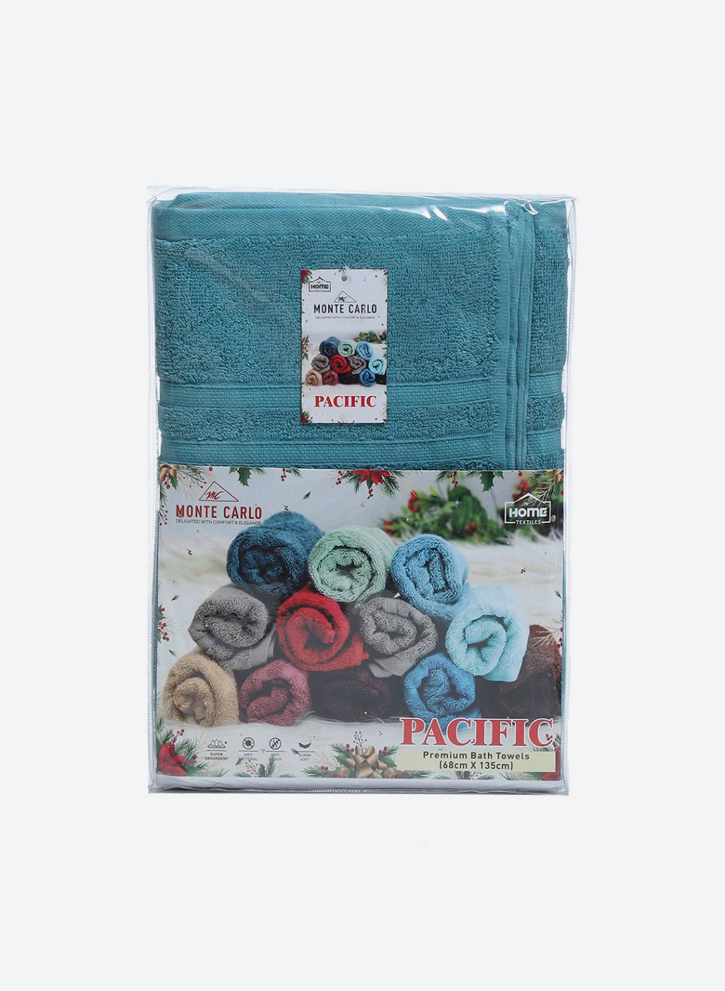 Teal Blue Cotton 525 GSM Bath Towel