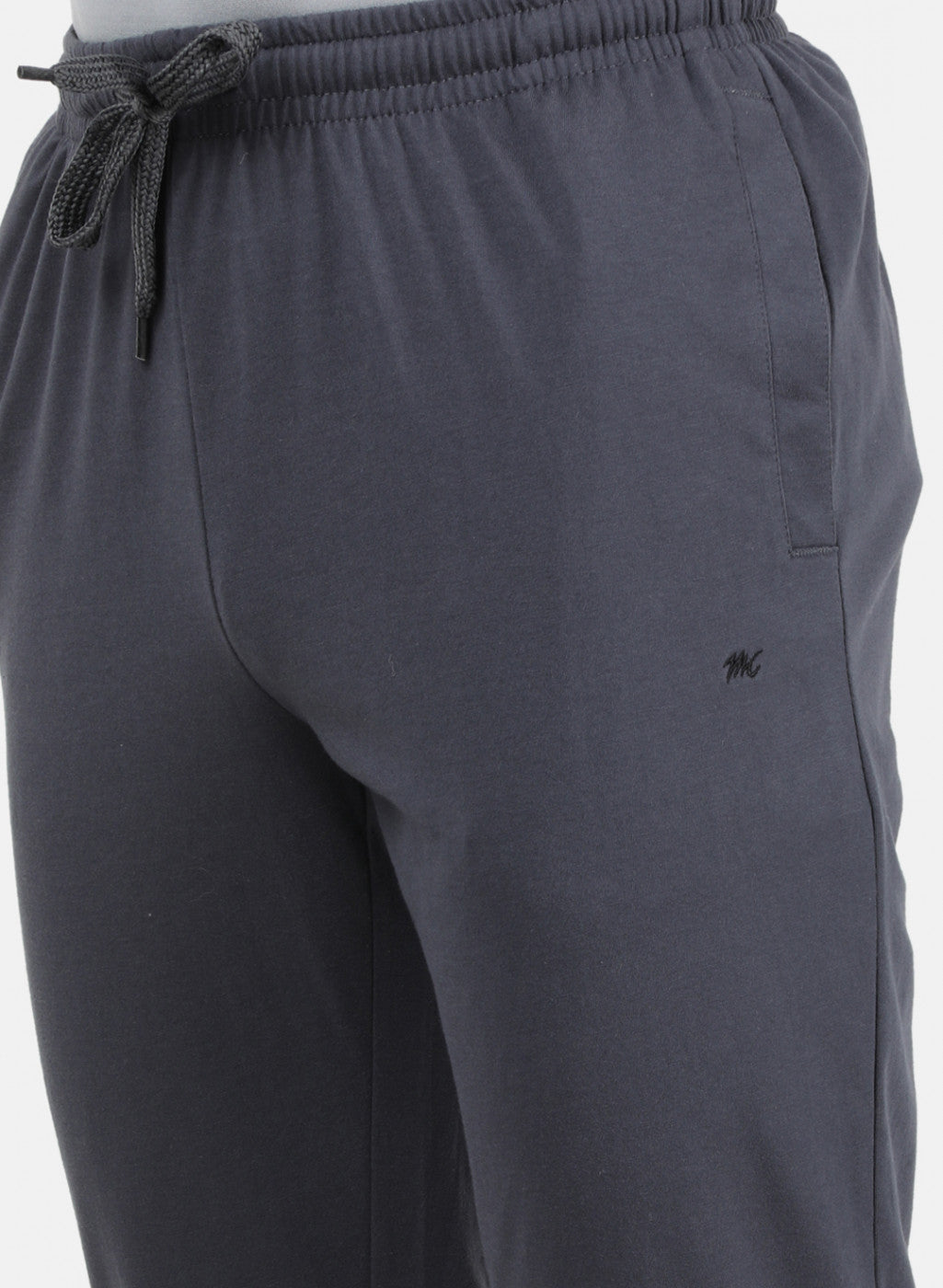 Mens Grey Plain Lower