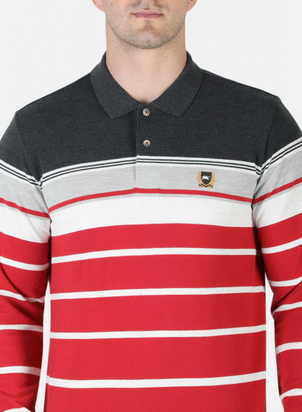 Men Red Stripe T-Shirt