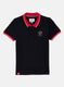 Boys Black Plain T-Shirt