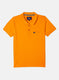 Boys Orange Plain T-Shirt