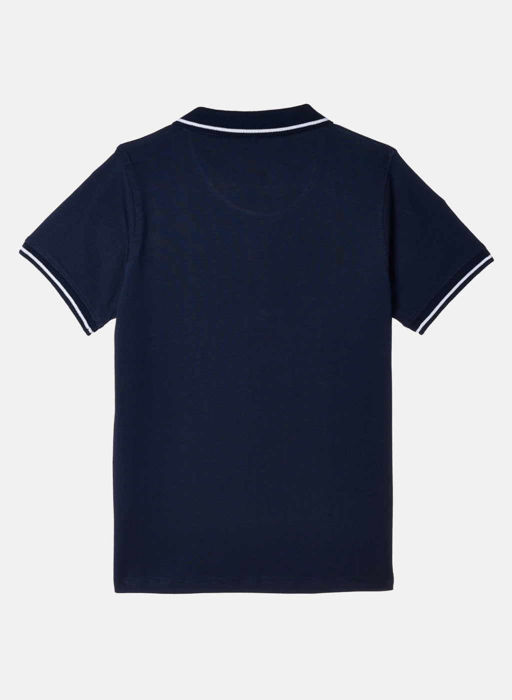 Boys Navy Blue Plain T-Shirt