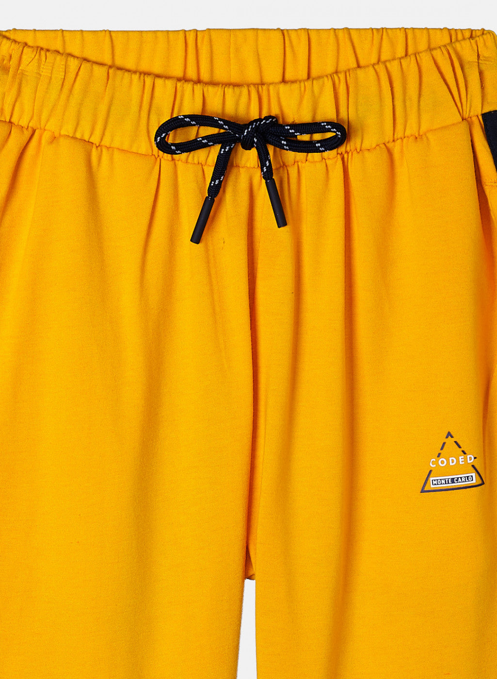 Boys Mustard Plain Capri