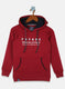 Boys Red Printed Sweatshirt