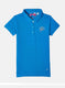 Girls Blue Plain T-Shirt