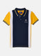 Boys Mustard Printed T-Shirt