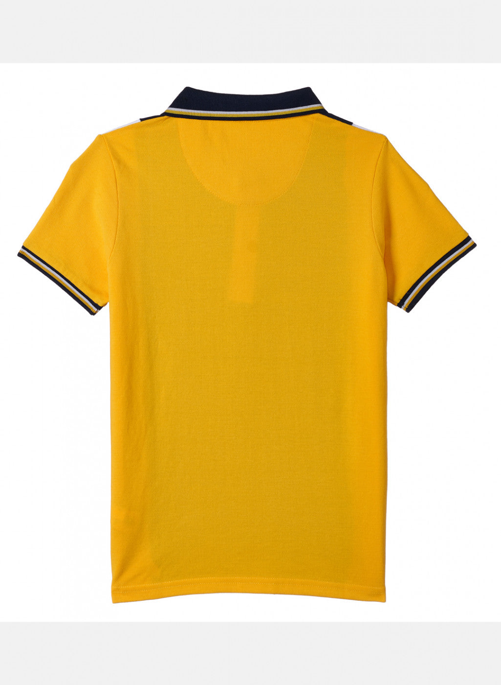 Boys Mustard Printed T-Shirt
