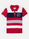 Boys Red & White Stripe T-Shirt