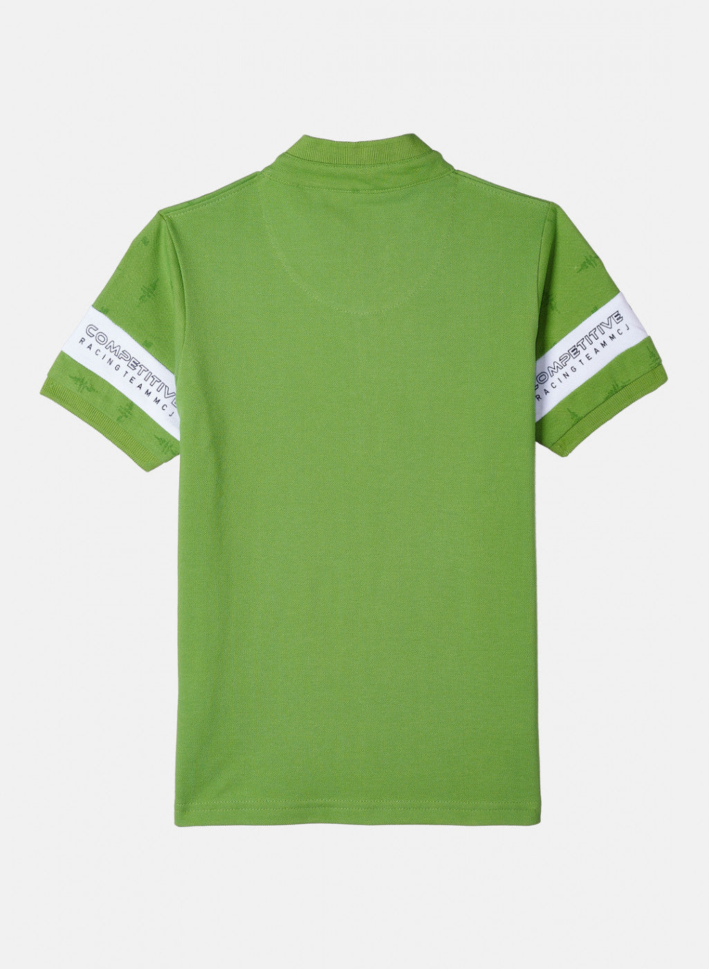 Boys Green Printed T-Shirt