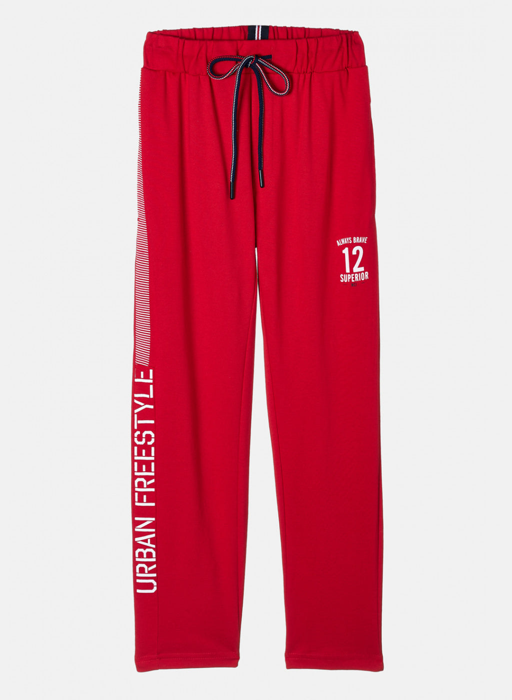 Boys Red Printed Lower
