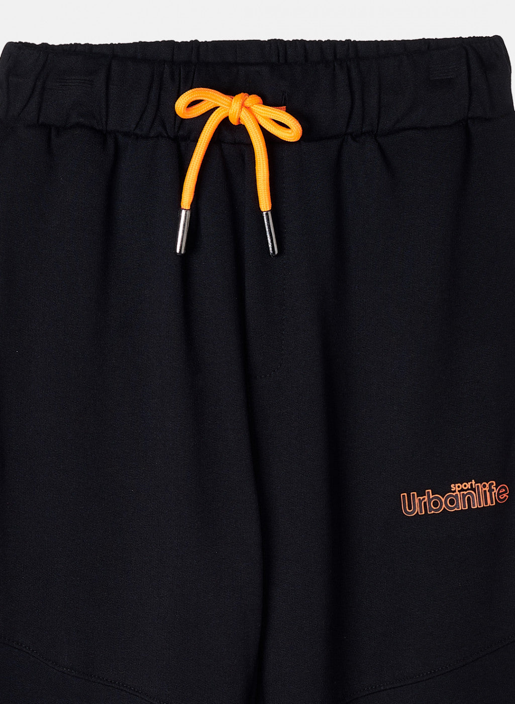 Boys Black Printed Lower