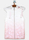 Girls Pink Solid Jacket