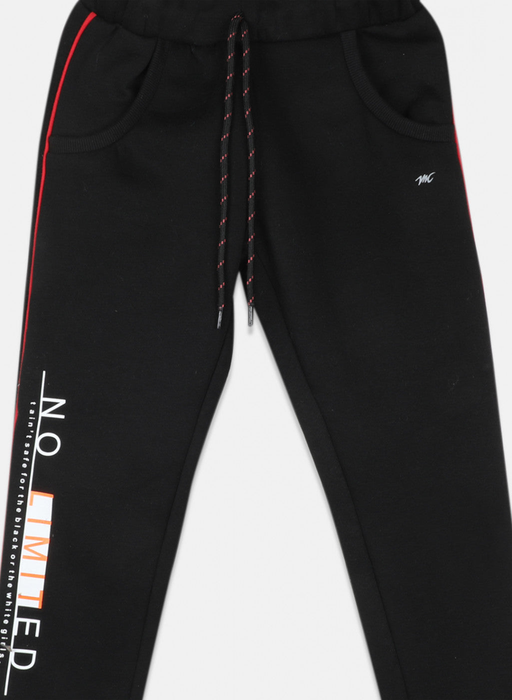 Girls Black Printed Lower