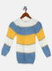 Girls Blue Stripe Top