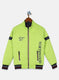 Boys Green Solid Jacket