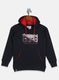 Boys Navy Blue Printed Sweatshirt