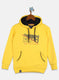 Boys Yellow Printed Sweatshirt