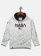 Boys Grey Printed Sweatshirt