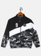 Boys Grey Printed Sweatshirt