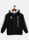 Boys Black Printed Sweatshirt