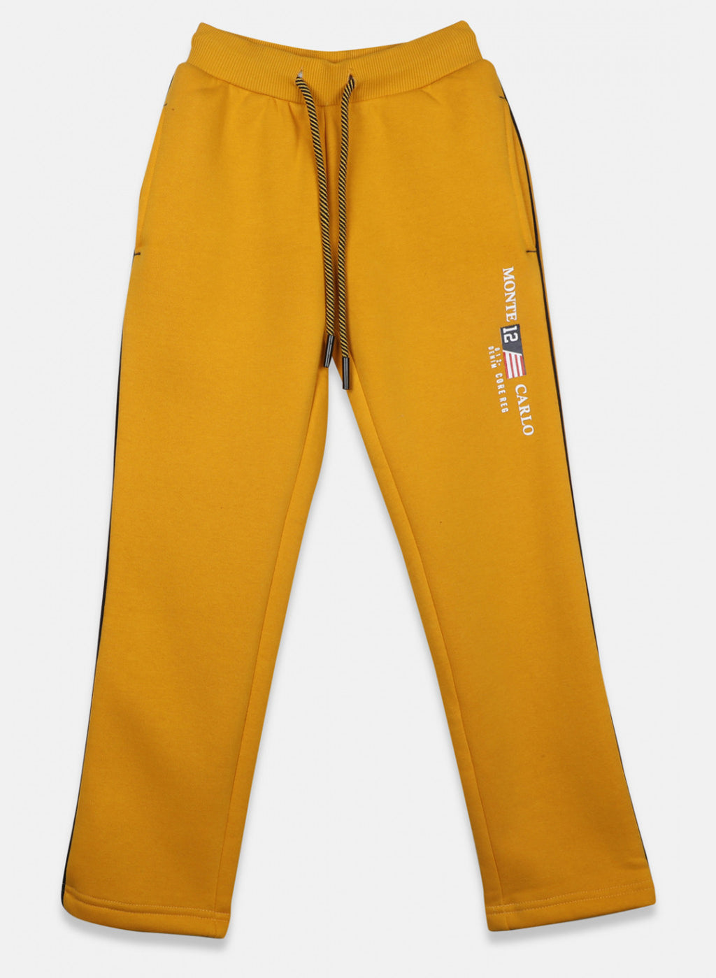 Boys Mustard Printed Lower