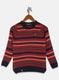 Boys Multicolor Stripe Pullover
