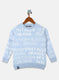 Boys Blue Jaquard Pullover