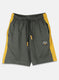 Boys Olive Plain Bermuda