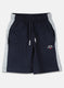 Boys Navy Blue Plain Bermuda