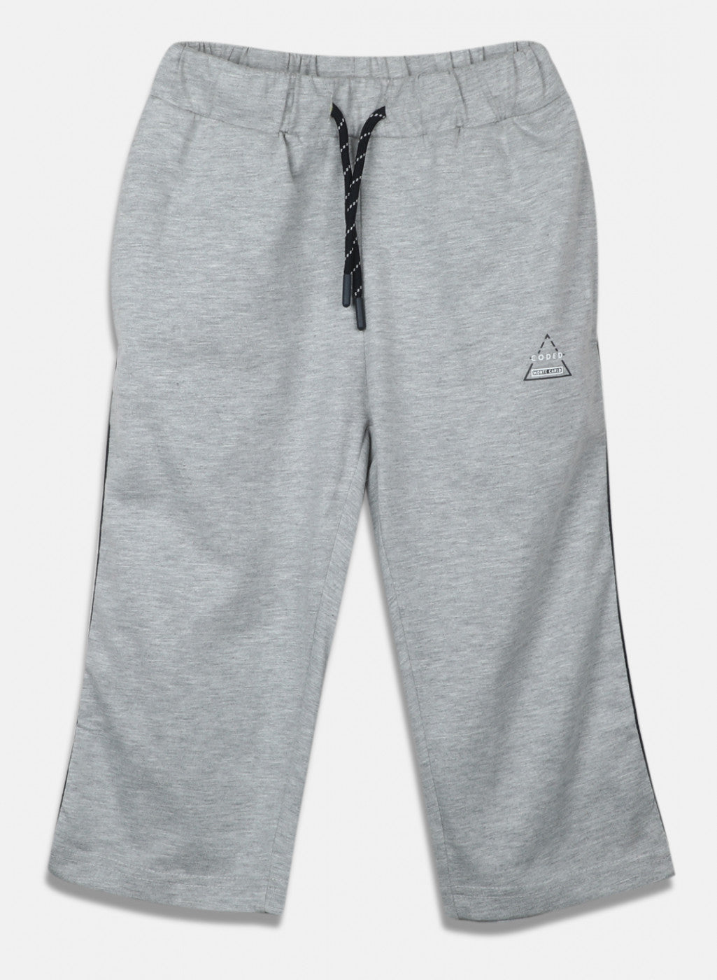 Boys Grey Plain Capri