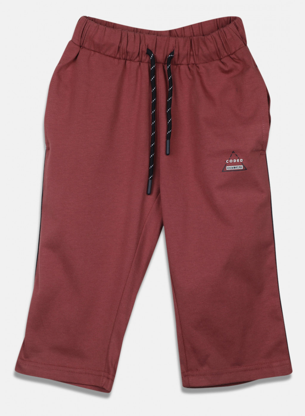 Boys Peach Plain Capri