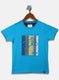 Boys Blue Printed T-Shirt