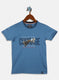 Boys Blue Printed T-Shirt