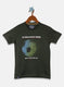 Boys Olive Printed T-Shirt