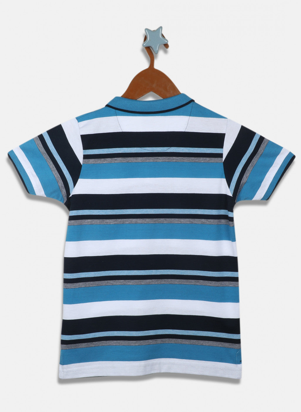 Boys Blue Stripe T-Shirt