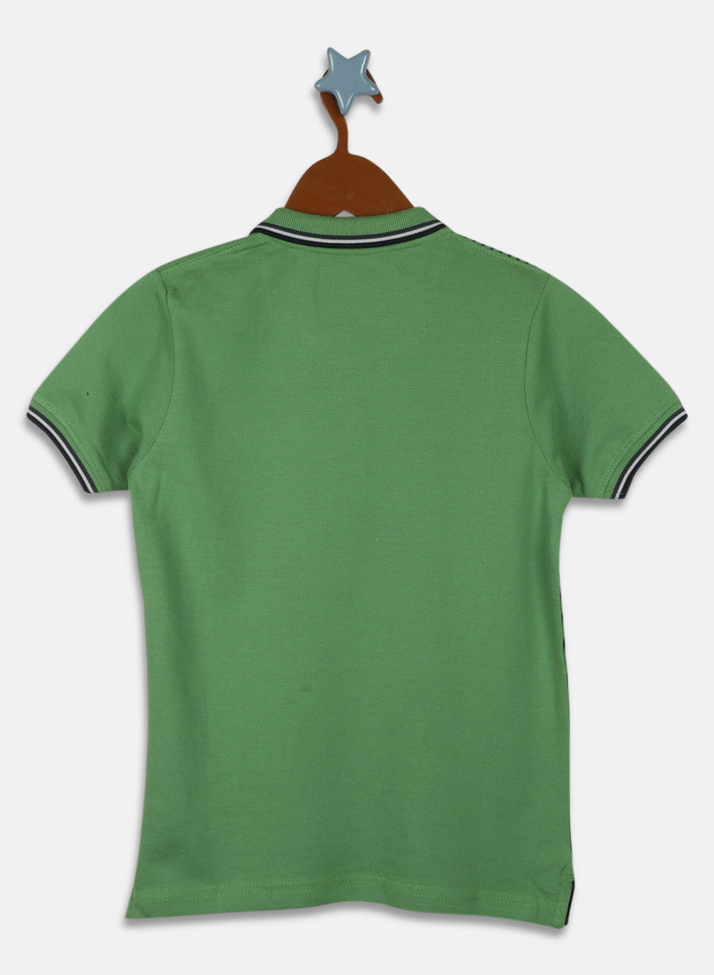 Boys Green Printed T-Shirt