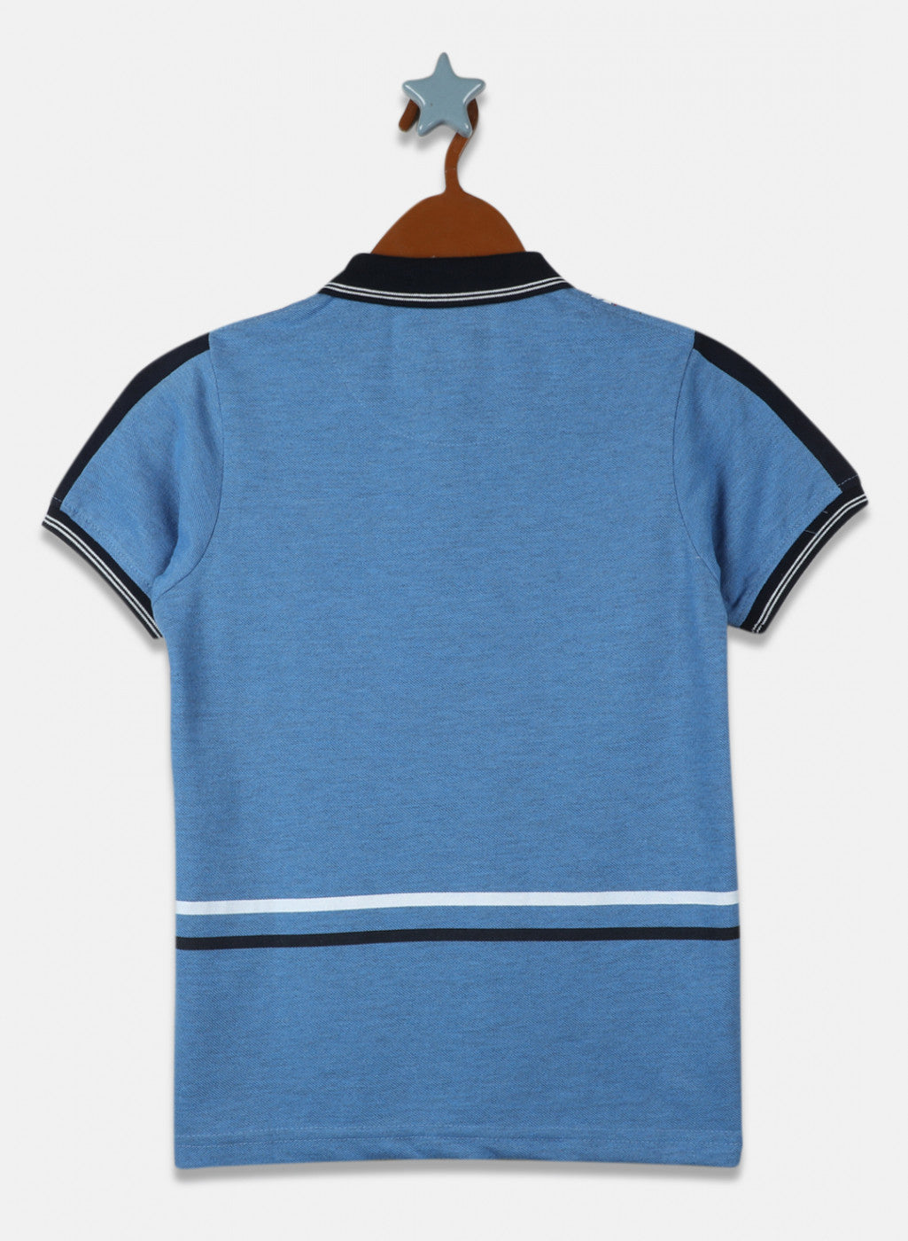Boys Blue Printed T-Shirt