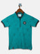 Boys Green Printed T-Shirt