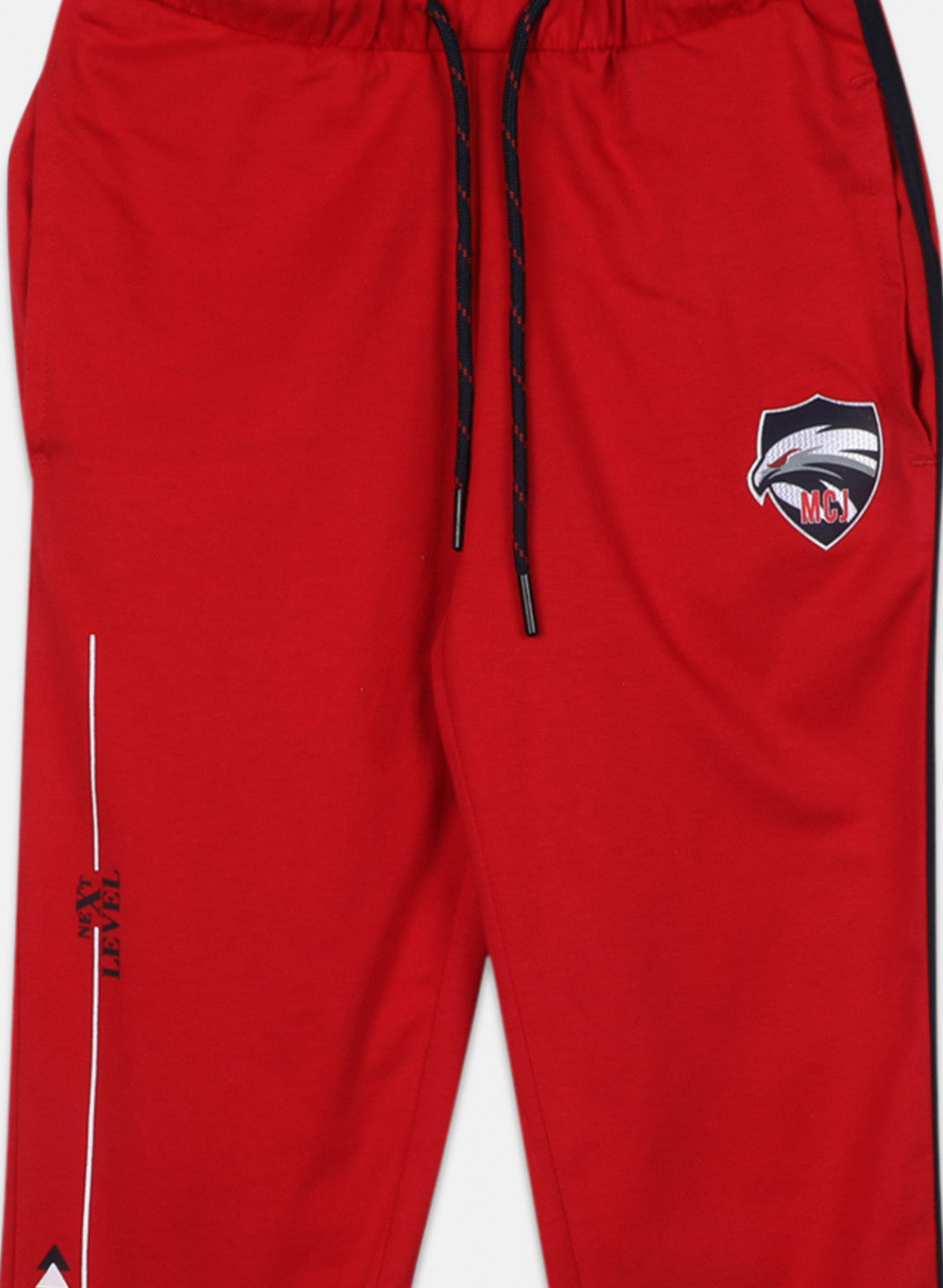 Boys Red Printed Lower