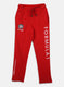 Boys Red Regular Fit Lower