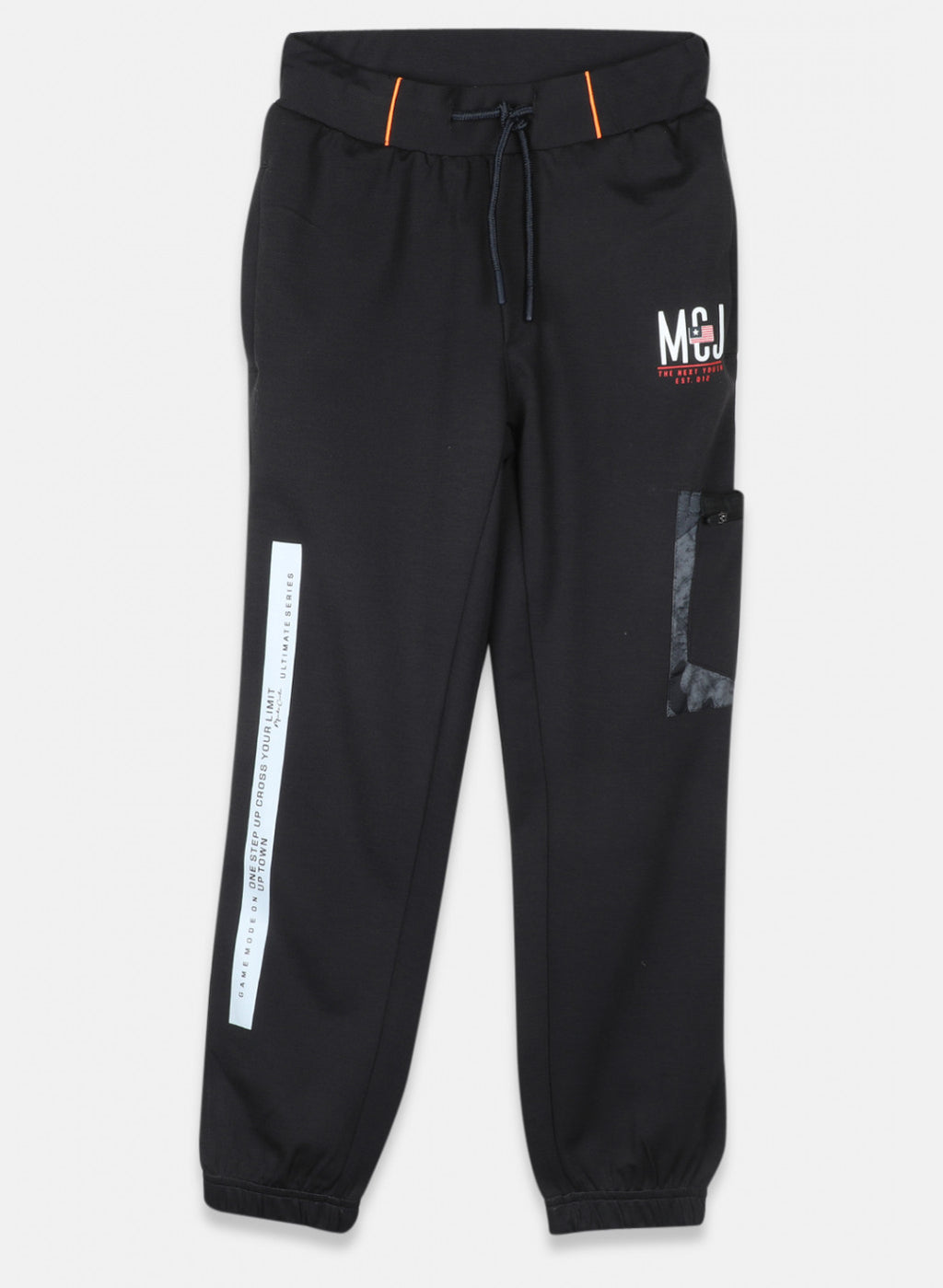 Boys Grey Regular Fit Lower