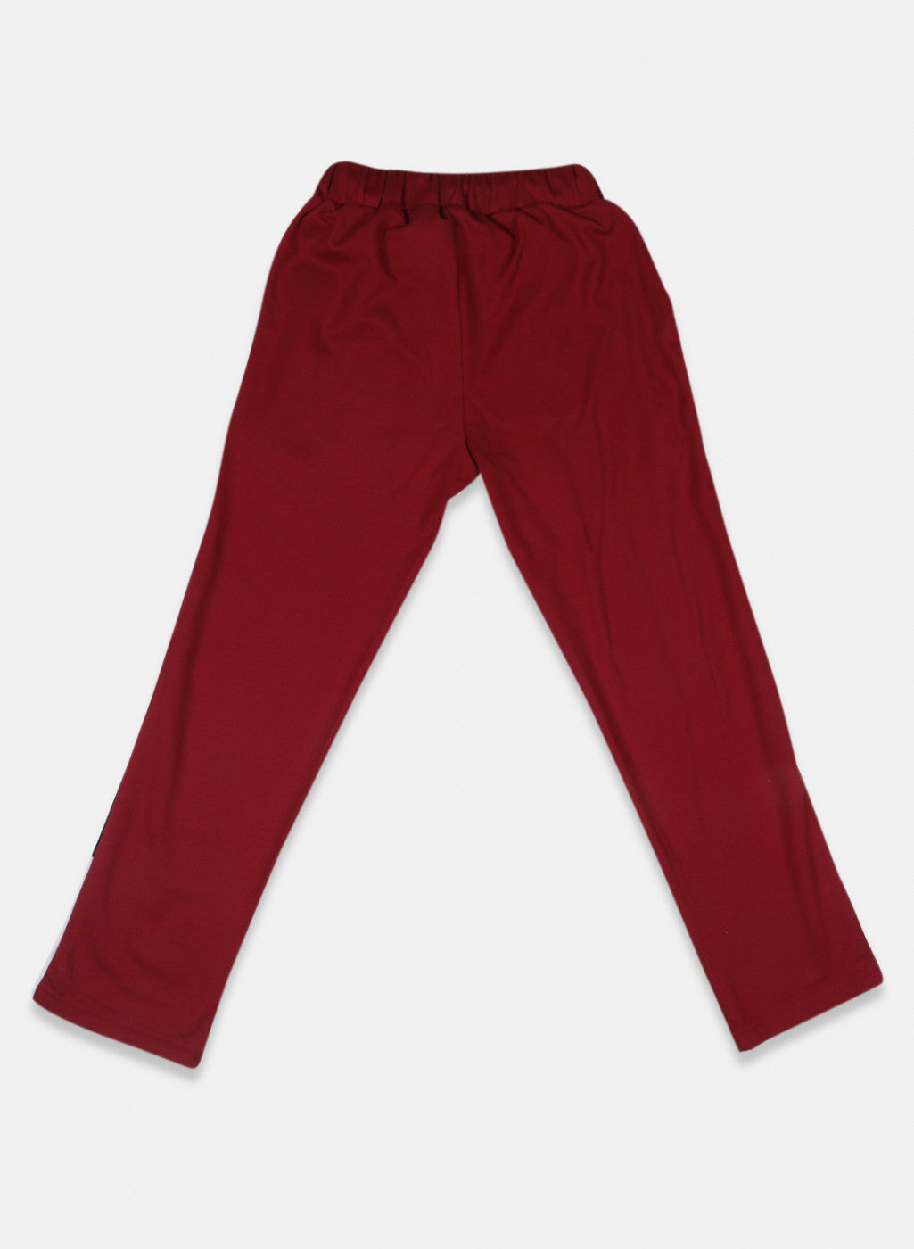 Boys Maroon Regular Fit Lower